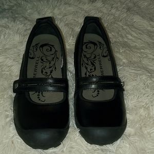 Merrell Plaza Bandeau Black Mary Jane Shoes 8